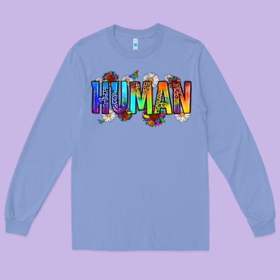 Human Long Sleeve Tee Designed By Zillion Design Studio