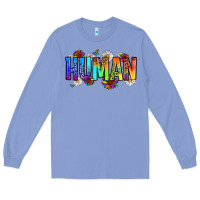 Colony Blue human Long Sleeve Tee - Zillion Design Studio
