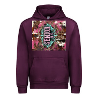 Mauve Wine senior 2023 Urban Hoodie - NancyCooperArtShop