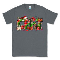 Charcoal Heather christmas cpht pharmacy technician Classic Tee - texasbilliewilder
