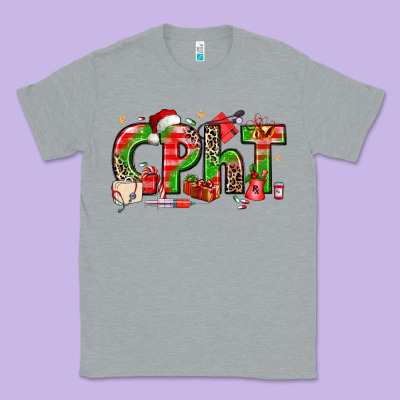 Christmas Cpht Pharmacy Technician Classic Tee Designed By Texasbilliewilder