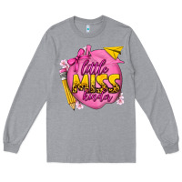 Heather Grey little miss kinder Long Sleeve Tee - texasbilliewilder