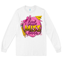 White little miss kinder Long Sleeve Tee - texasbilliewilder