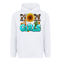 White mom of girls Heavyweight Hoodie - AdoDesignShop