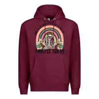 Burgundy endless tbr Premium Hoodie - MaliasSmallBusiness
