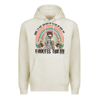 Oatmeal Heather endless tbr Premium Hoodie - MaliasSmallBusiness