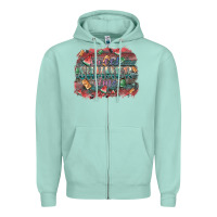 Seafoam sweet summer time Zipper Hoodie - SublimationCraftShop