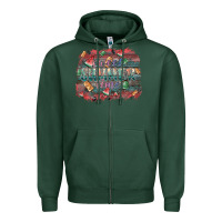 Sports Green sweet summer time Zipper Hoodie - SublimationCraftShop
