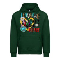 Forest Green teaching is a work of heart Urban Hoodie - NancyCooperArtShop