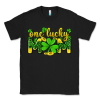 Black one lucky mom Classic Tee - Zillion Design Studio