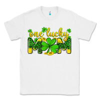 White one lucky mom Classic Tee - Zillion Design Studio