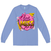 Colony Blue little miss pre k Long Sleeve Tee - texasbilliewilder