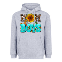 Heather Grey mom of boys Heavyweight Hoodie - AdoDesignShop