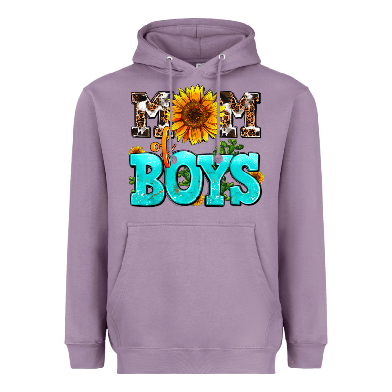 Mom Of Boys Heavyweight Hoodie by AdoDesignShop | Teevron