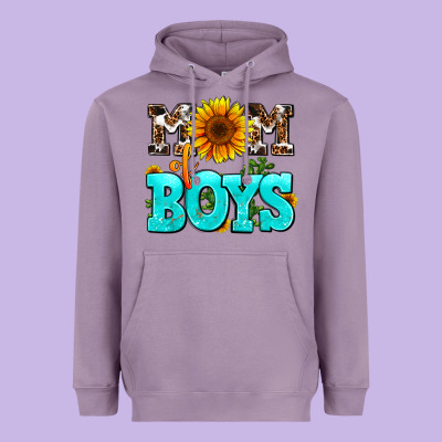Mom Of Boys Heavyweight Hoodie Designed By Adodesignshop