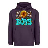 Plum mom of boys Heavyweight Hoodie - AdoDesignShop