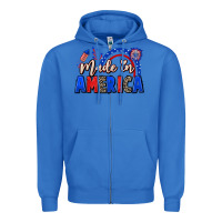 True Royal Made in America 4th of july Zipper Hoodie - CowGirlArtShop