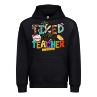 Black tired as a teacher Urban Hoodie - NancyCooperArtShop