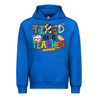 Cobalt tired as a teacher Urban Hoodie - NancyCooperArtShop