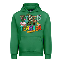 Emerald tired as a teacher Urban Hoodie - NancyCooperArtShop