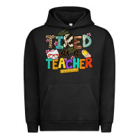 Pigment Black tired as a teacher Urban Hoodie - NancyCooperArtShop