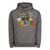 Pigment Tornado tired as a teacher Urban Hoodie - NancyCooperArtShop
