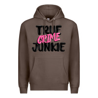 Coffee true crime junkie Premium Hoodie - MaliasSmallBusiness