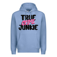 Colony Blue true crime junkie Premium Hoodie - MaliasSmallBusiness