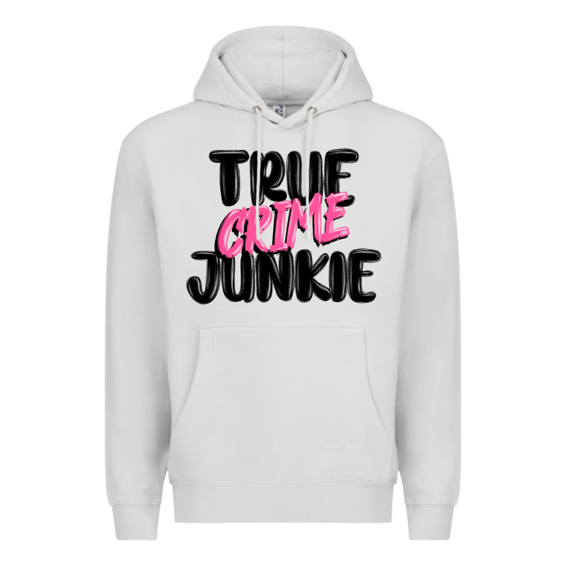 True Crime Junkie Premium Hoodie by MaliasSmallBusiness | Teevron