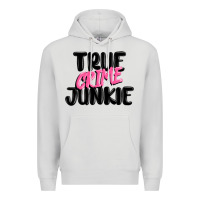 Dove Grey true crime junkie Premium Hoodie - MaliasSmallBusiness
