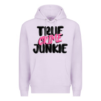 Lilac true crime junkie Premium Hoodie - MaliasSmallBusiness