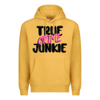 Mustard true crime junkie Premium Hoodie - MaliasSmallBusiness