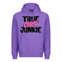 Purple true crime junkie Premium Hoodie - MaliasSmallBusiness