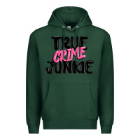 Sports Green true crime junkie Premium Hoodie - MaliasSmallBusiness