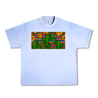Grape Ice sunflowers and cactus license plate Urban Heavy Tee - Artiststas