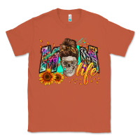 Copper mom life with skull Classic Tee - Zillion Design Studio