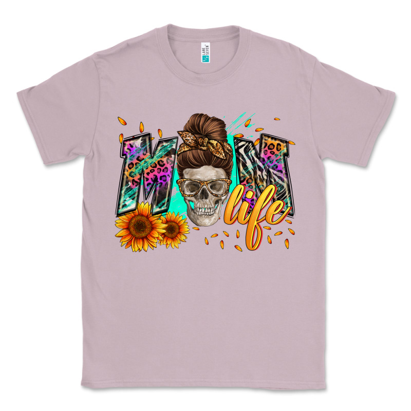 Mom Life With Skull Classic Tee by Zillion Design Studio | Teevron