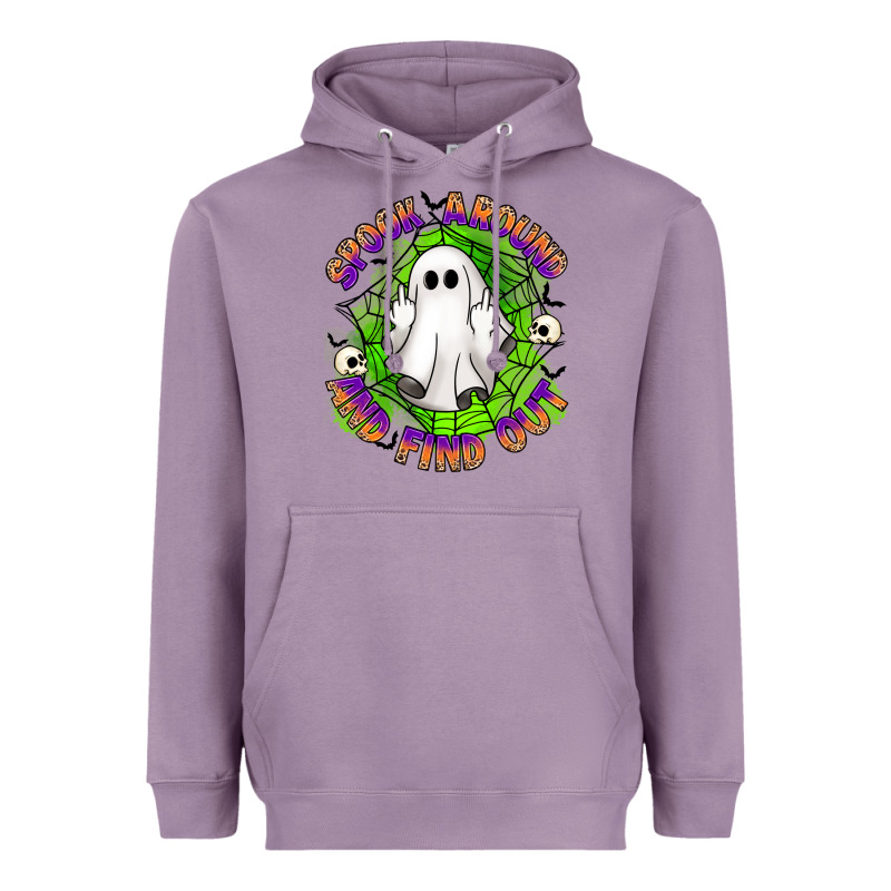 Spook Aound And Find Out Heavyweight Hoodie by Artiststas | Teevron
