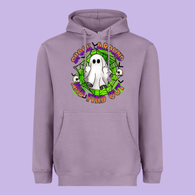 Spook Aound And Find Out Heavyweight Hoodie Designed By Artiststas