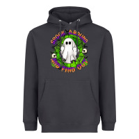 Smoke spook aound and find out Heavyweight Hoodie - Artiststas