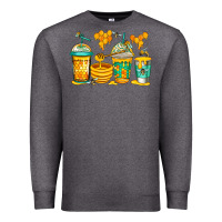 Charcoal Heather bumble bee honey coffee Premium Sweatshirt - Jasminsmagicworld