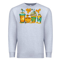 Heather Grey bumble bee honey coffee Premium Sweatshirt - Jasminsmagicworld