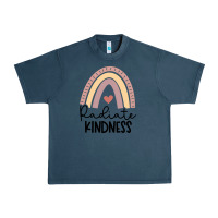 Midnight Navy kindness Urban Heavy Tee - Unal Design