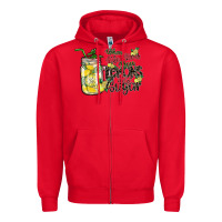 Red when life gives you lemons add sugar Zipper Hoodie - SublimationCraftShop