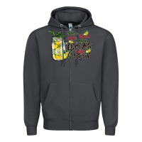 Smoke when life gives you lemons add sugar Zipper Hoodie - SublimationCraftShop