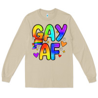 Gay Af Long Sleeve Tee | Teevron