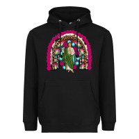 Black san judas rainbow Heavyweight Hoodie - JahusDesignShop