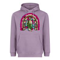 Lavender san judas rainbow Heavyweight Hoodie - JahusDesignShop