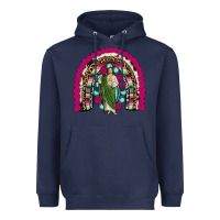 Navy san judas rainbow Heavyweight Hoodie - JahusDesignShop