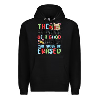 Black the influence of a good teacher can never be  eras Premium Hoodie - MaliasSmallBusiness